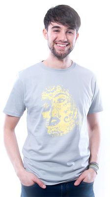Herren T-Shirt Eternal Love grau