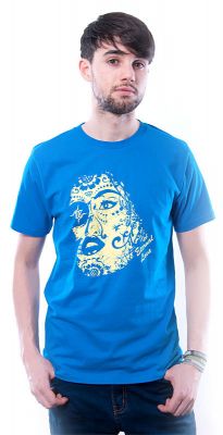 Herren T-Shirt Eternal Love blau